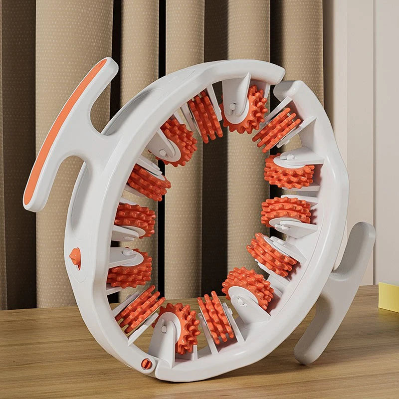 Full Body Manual Muscle Massager Roller - Anti-Cellulite, Relieves Soreness, Shapes Body