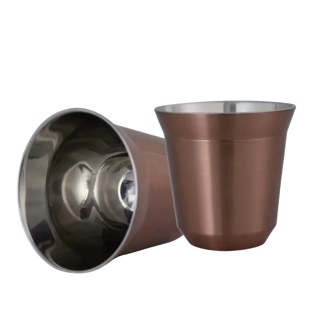 80/160/250ml Outdoor Camping Espresso Mug Thickened 304 Stainless Steel Double Wall Insulation Coffee Cup Tea Cup