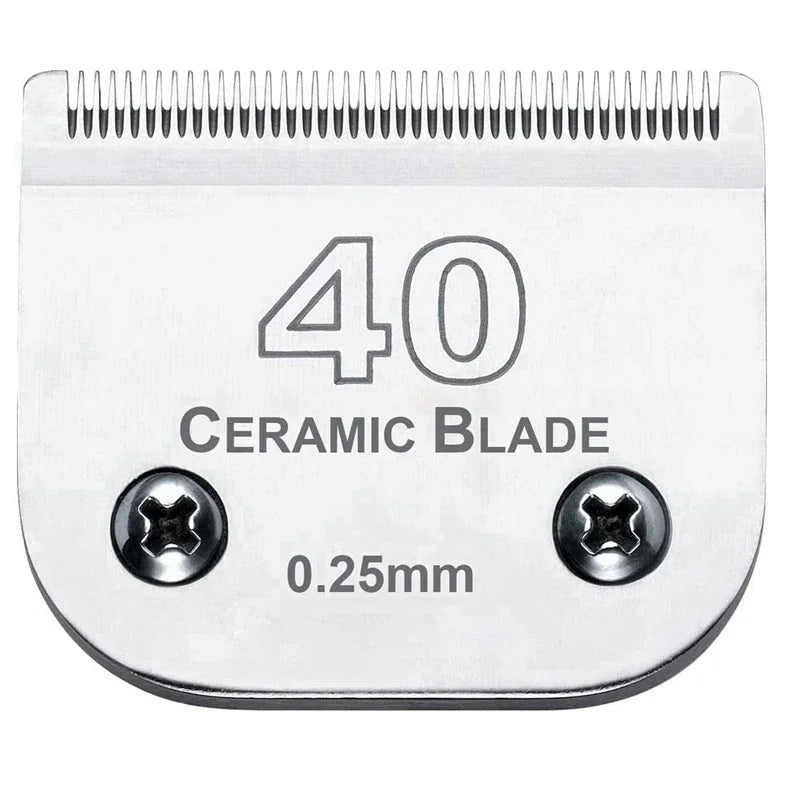 Detachable Pet Dog Grooming Clipper Ceramic Blade Compatible with Most Andis,Oster A5,Wahl KM10 Series Clippers
