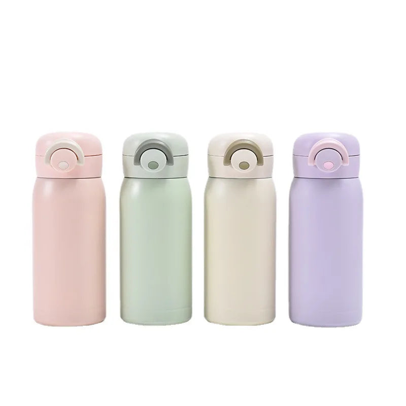 New Mini Pocket Cup 304 Stainless Steel Household Vacuum Flask Outdoor Vacuum Portable Lock Pocket Cup Student Bounce Cup