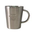 WORTHBUY 304 Stainless Steel Water Mug With Handle Double Wall Anti Scalding Drinking Cup Children Milk Coffee Cup Drinkware  ﻿