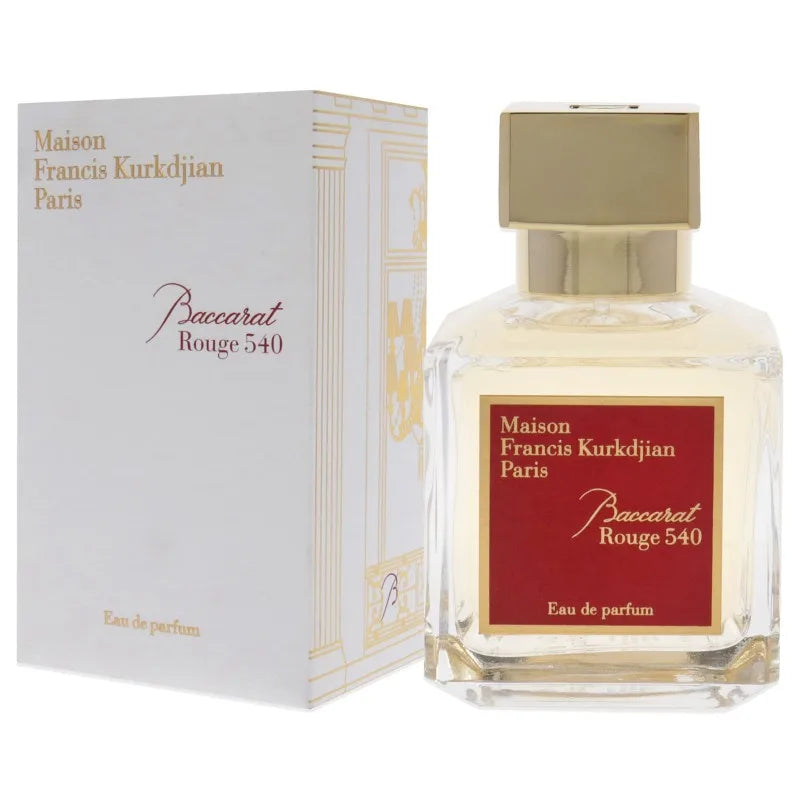 Maison Francis Kurkdjian Baccarat Rouge 540 Eau De Parfum Spray 70ML Long-lasting Fragrance Natural Perfume Cologne Persistence