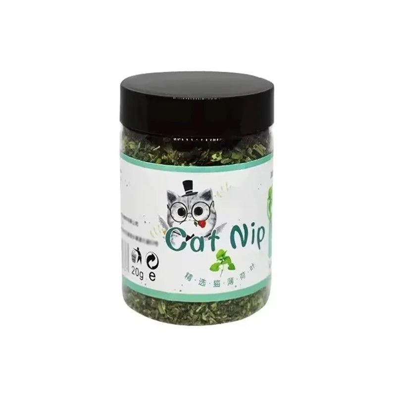 Hot Natural High Quality Catnip Cattle Grass Mint Taste Funny Cat Toy Active Interactive Attractant Cat Chew Toys Pet Supplies
