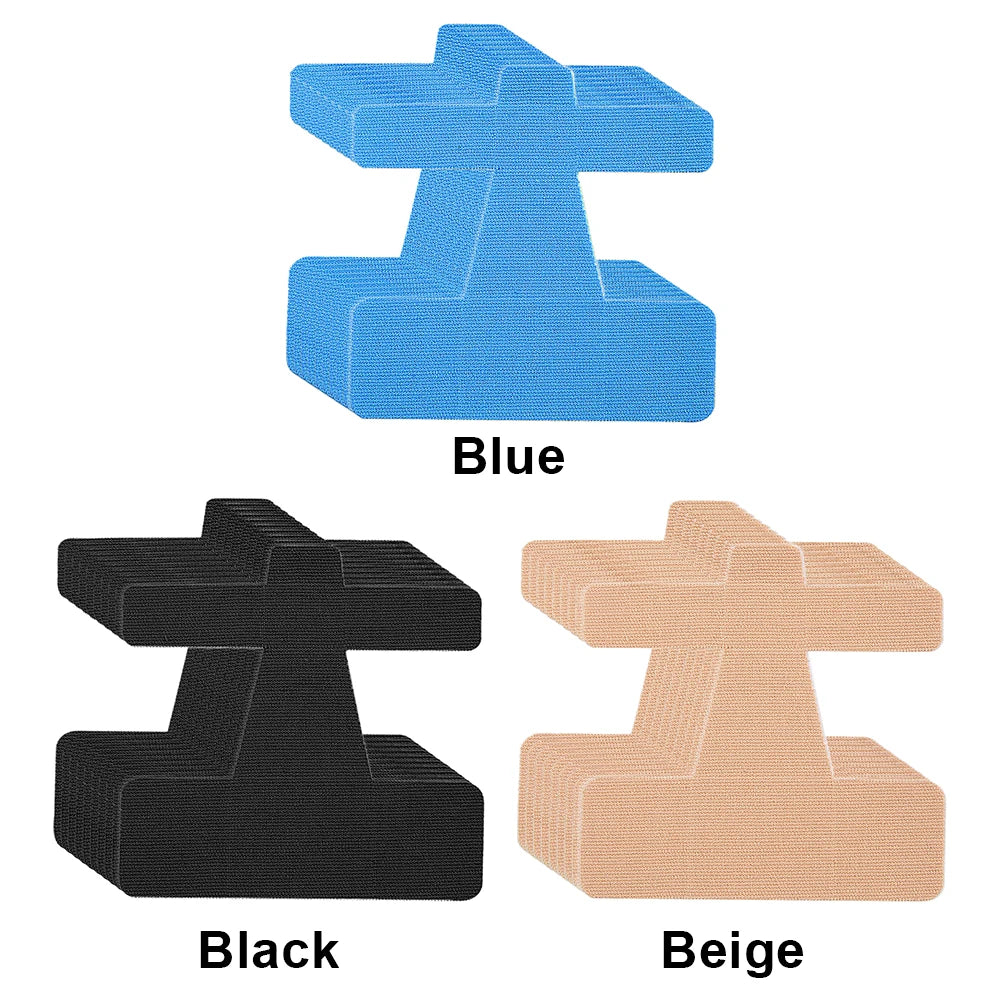 10Pcs Bunion Corrector Toe Correction Band Breathable Toe Separator Self Adhesive Hallux Valgus Orthosis Corrector for Men Women