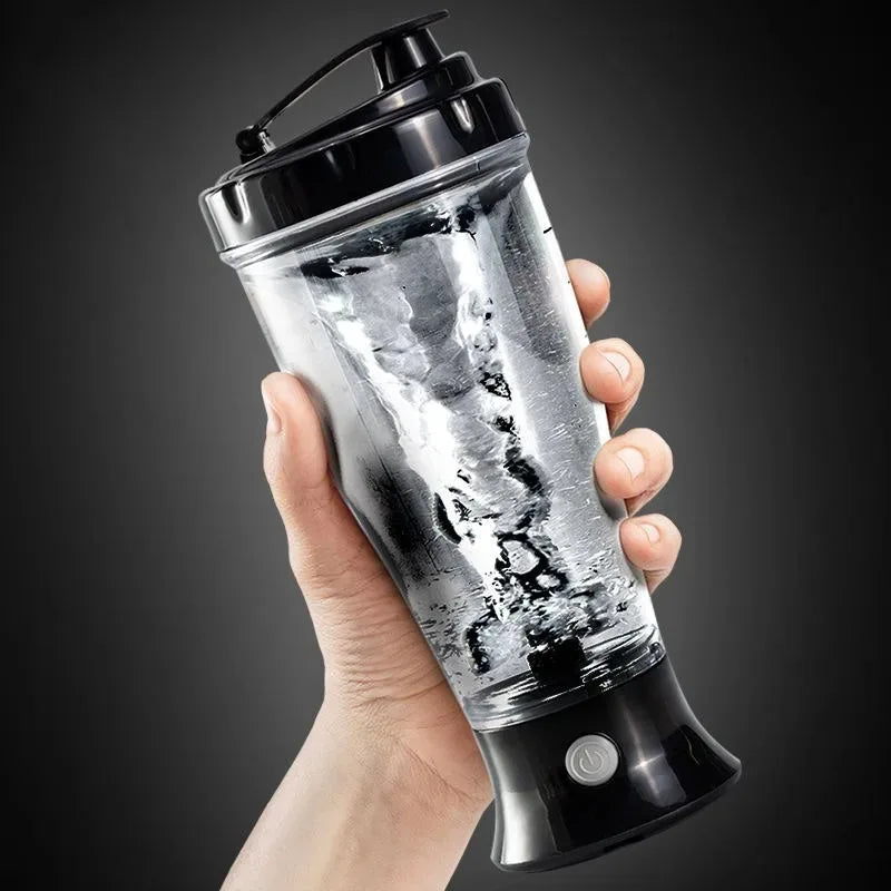 Electric Mixing Bottle Leak Proof Portable Shaker for Travel and On The Go Protein Coffee Drink Preparation