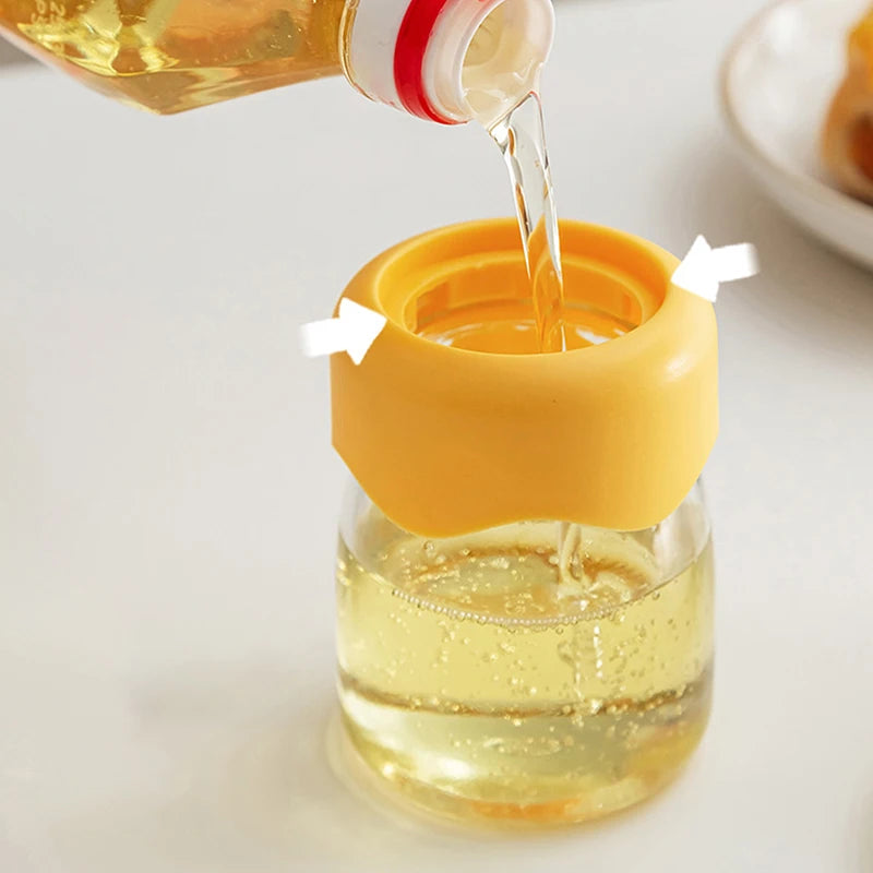 【Nice】Silicone Brush Oil Bottle Cooking BBQ Kitchen Seasoning Bottle Set Oil Brush BBQ Brush Heat-resistant Outdoor BBQ Tool