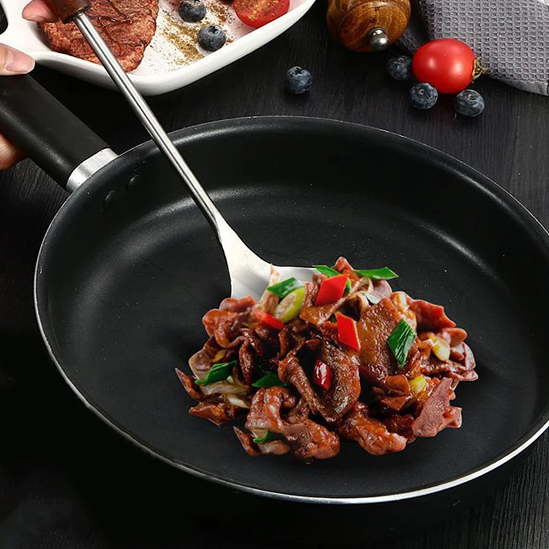 Kitchen Companion Iron Wok Spatula & Ladle; Ideal for Cooking with Stainless Steel Equipment