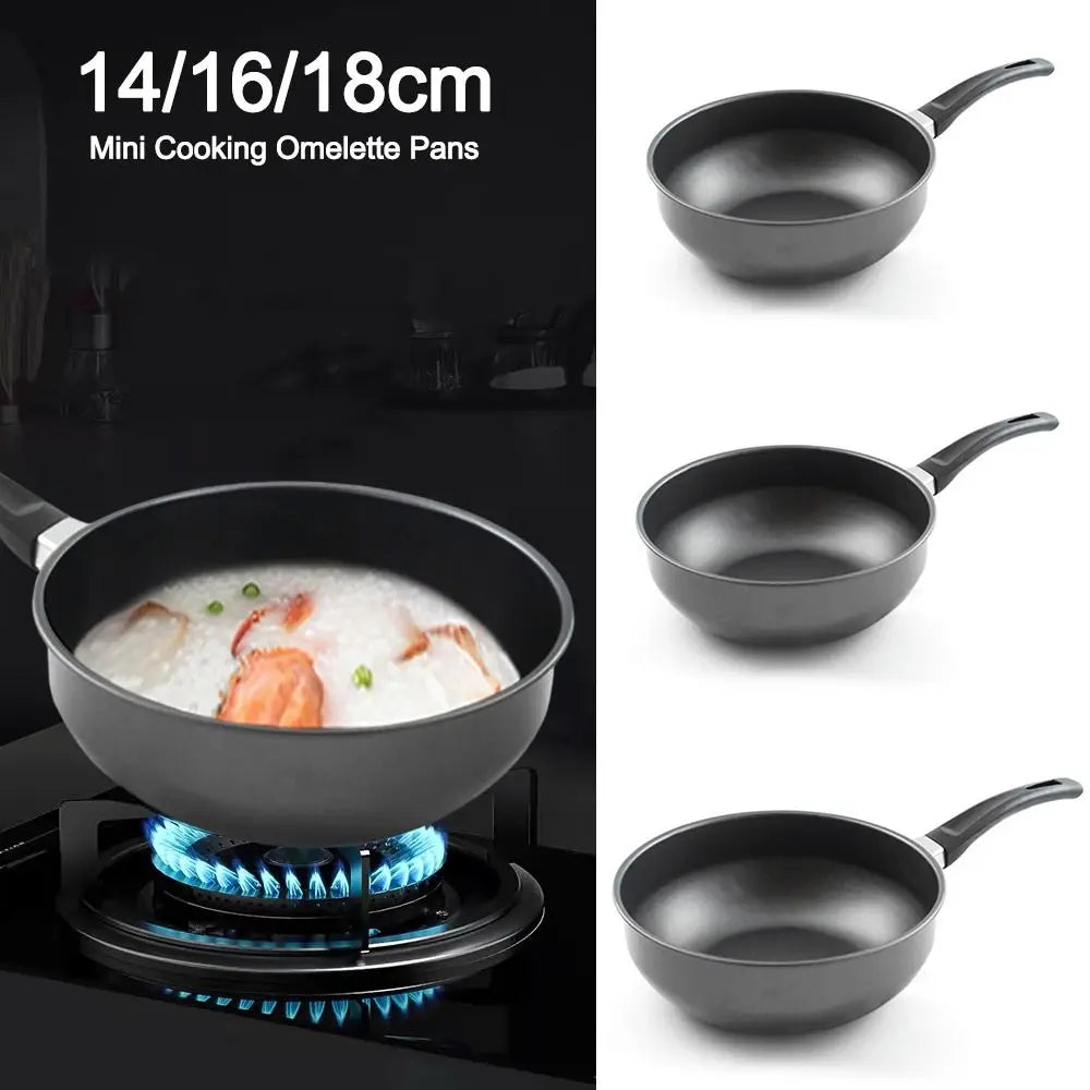 Iron Pan Frying Breakfast Tools Non Stick Pancake Pots Milk Pot Kitchen Cookware Mini Cooking Omelette Pans Kitchen & Dining