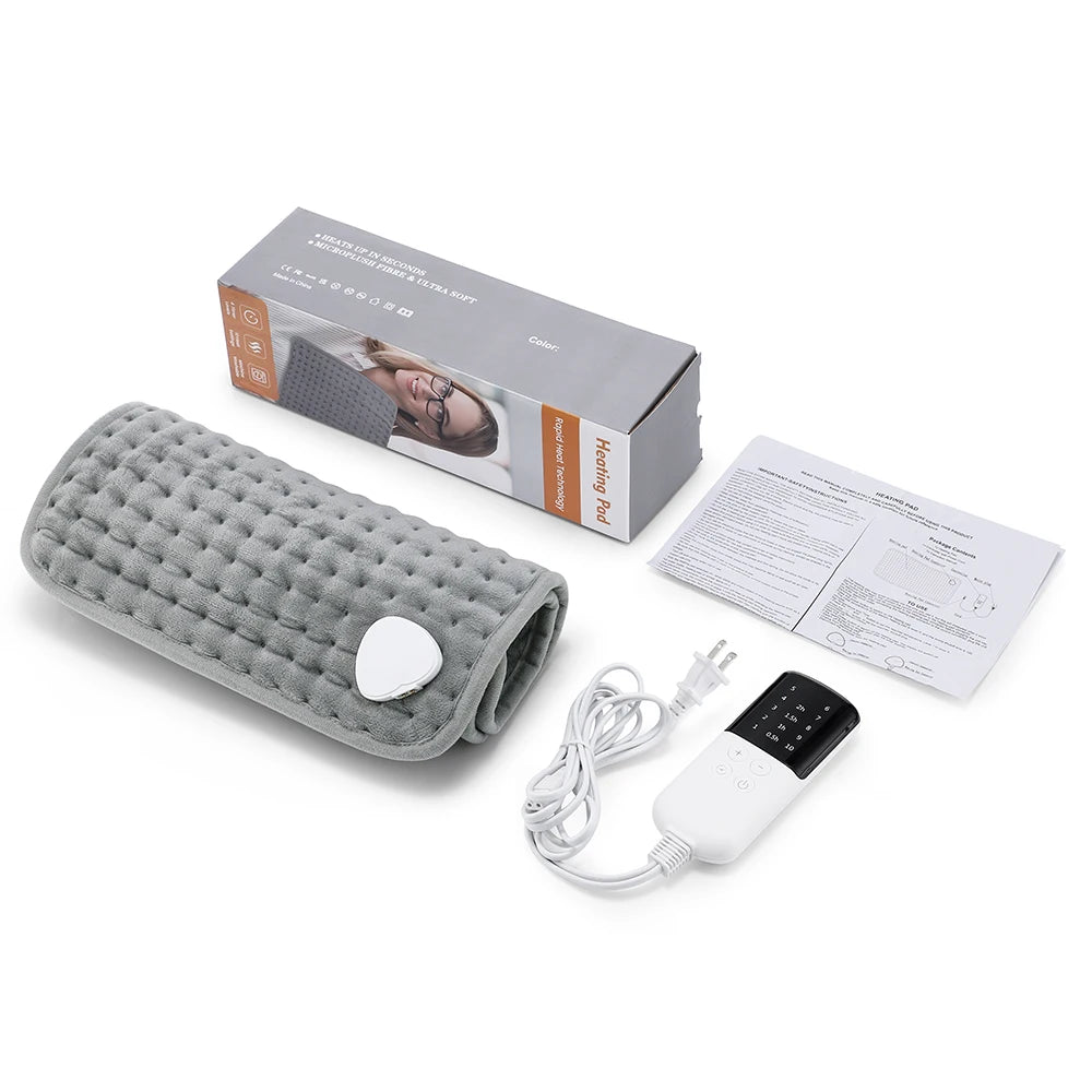 60x30CM Heating Pad 10 Levels Constant Temperature 4 Modes Timing Hot Blanket Keep Legs Abdomen Hands Body Warming Thermal Mat