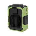Portable Mini Waist Fan 3 Speed 4000mAh Wearable Personal Fan Emergency Mobile Power Belt Fan for Jobsite/Farm/Traveling/Fishing