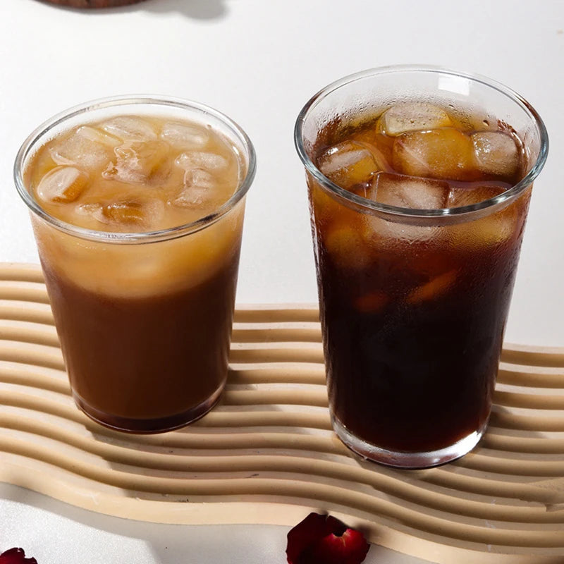 Coffee Cups Luxury Glass Transparent Coffee Mug Juice Milk Drinking Glass Set Cup Drinkware Glass Cup Drink Old Fashioned Glass