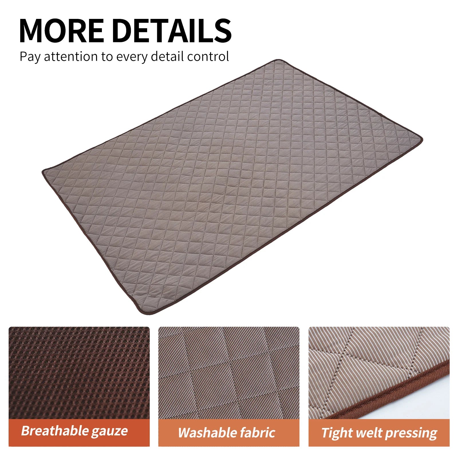 Pet Cooling Mat Dog Cat Sleeping Pad Cool Ice Silk Moisture-proof Mattress Cushion Summer Small Animal Cold Bed 5 sizes