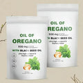300 Capsules Oil Of Oregano with Black Seed Oil - Natural Antioxidants for Fitness Nutritional Support - Highly Effective
