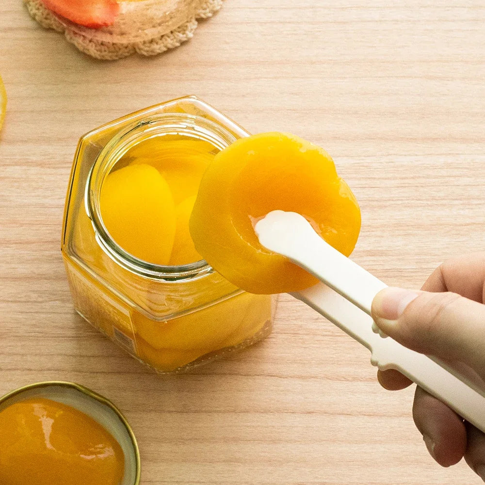1Pc Creative Silicone Mini Snack Non-Stick Food Tongs Non-slip Heat Resistant BBQ Bread Ice Cube Clip Kitchen Accessories