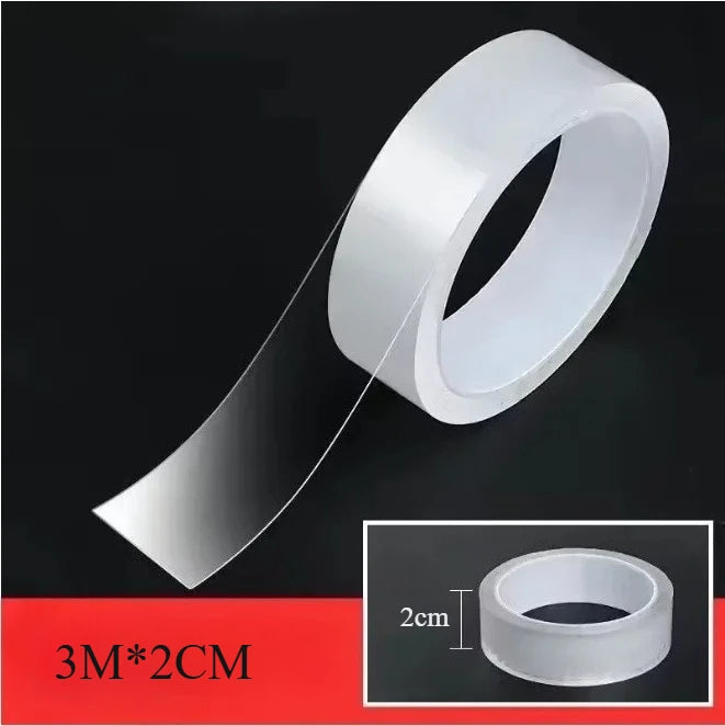 Magic Seamless Double-sided Tape Acrylic Nano Magic Double-sided Tape Waterproof Super Adhesive Tape