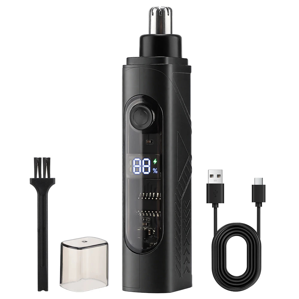 PASTSKY Electric Ear Nose Hair Trimmer For Men USB Charging Nose Hair Trimmer For Men Women Ear Nose Eyebrow Facial Hair Trimme