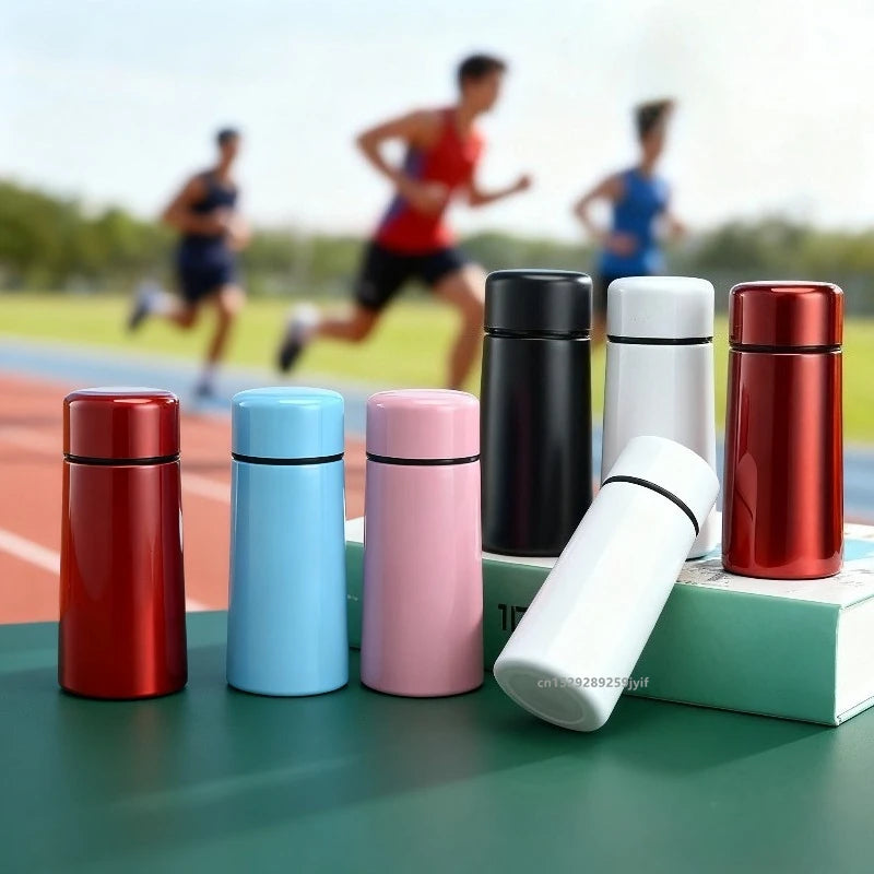 304 Stainless Steel Insulated Cup 160ml Mini Pocket Cup Portable Travel Cup For Outdoor Camping Hiking Vacuum Thermal Bottle