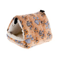 Cute Hamster House Winter Thickening Warm Soft Beds New Bread Small Animal Nest for Hamster Hedgehog Rabbit Pet Accessories 2024