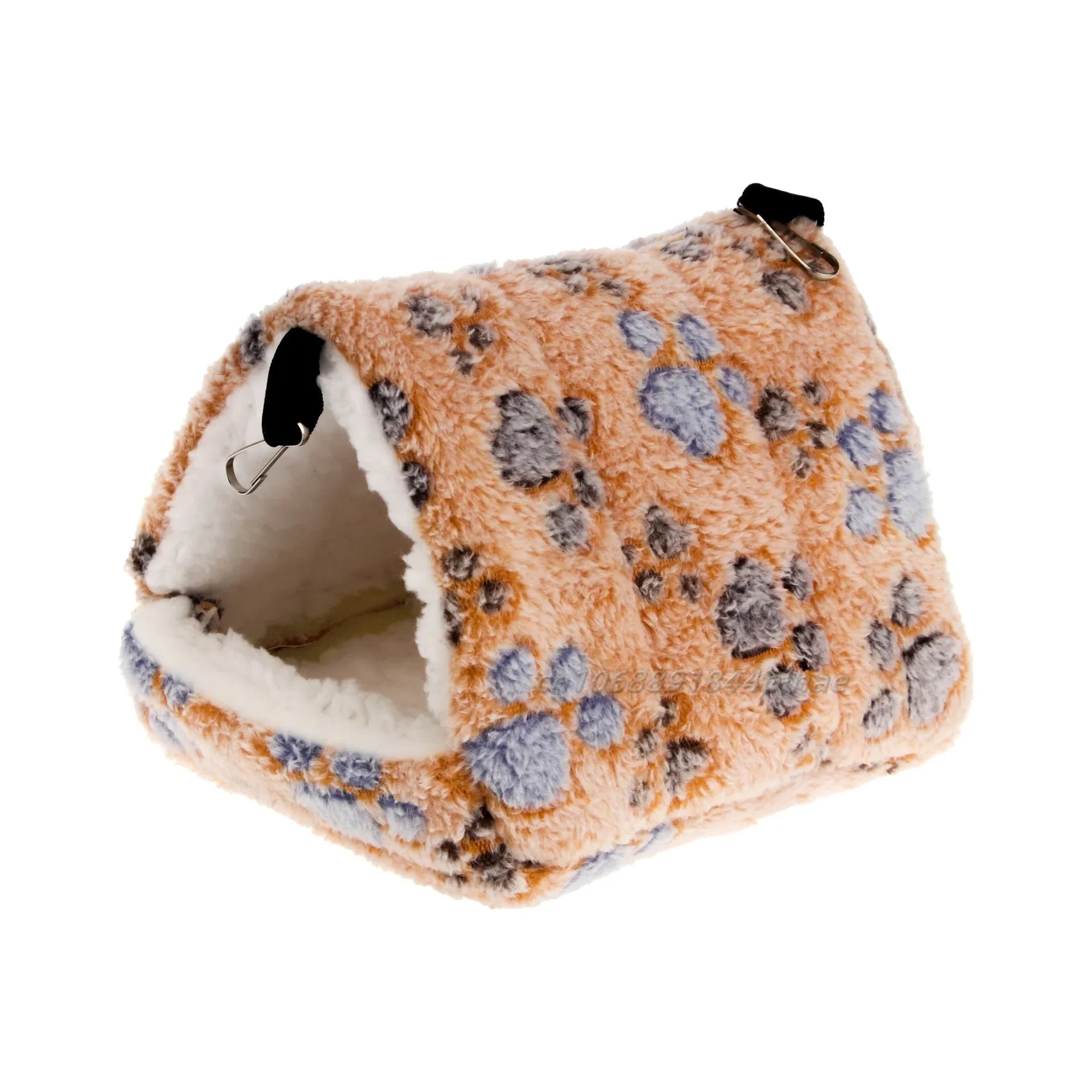 Cute Hamster House Winter Thickening Warm Soft Beds New Bread Small Animal Nest for Hamster Hedgehog Rabbit Pet Accessories 2024