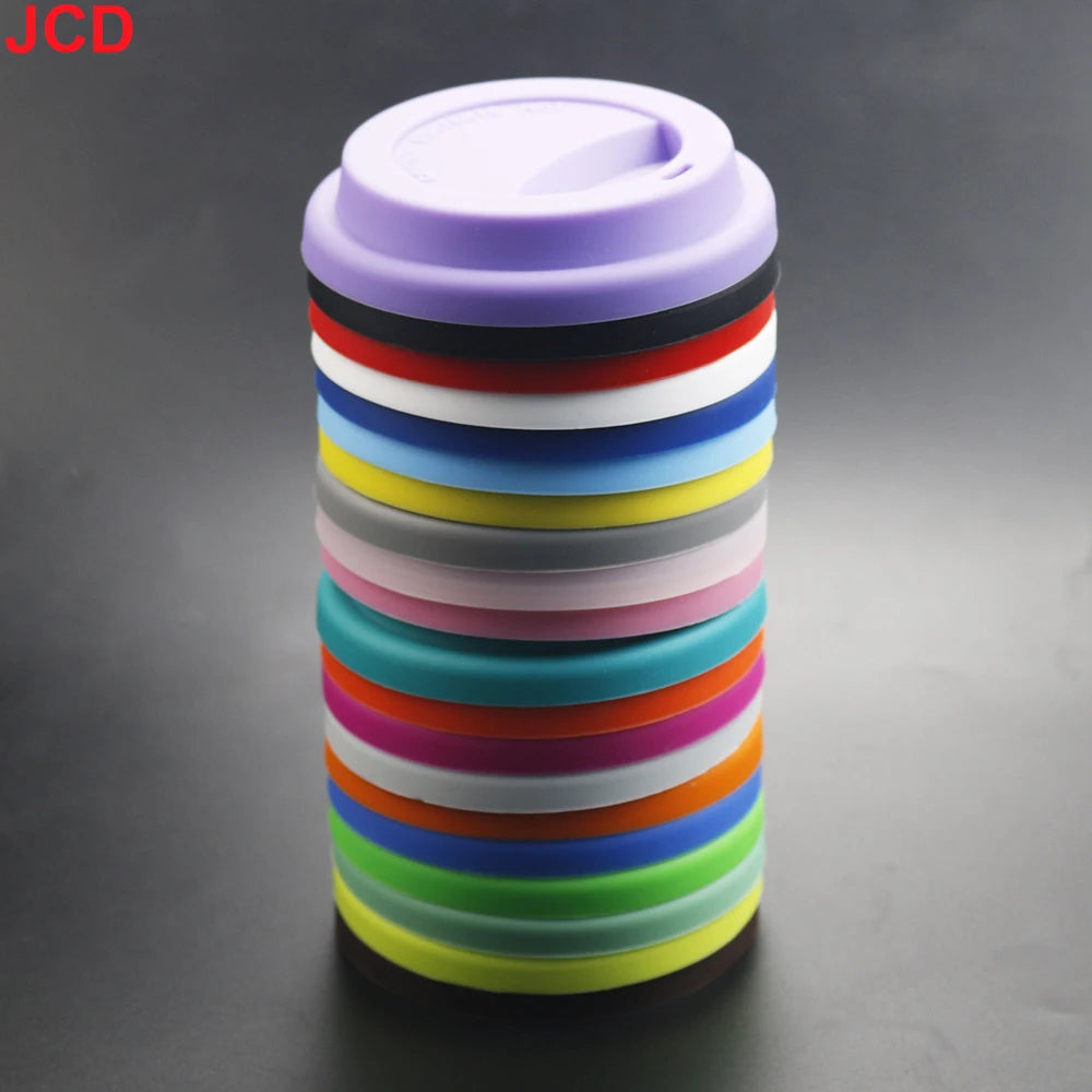 1pcs 9.5cm Universal Silicone Mug Cup Cover Sealing Protective Lid Heat Temperature Preserve Dust Free for Tea/Coffee/Milk Cup