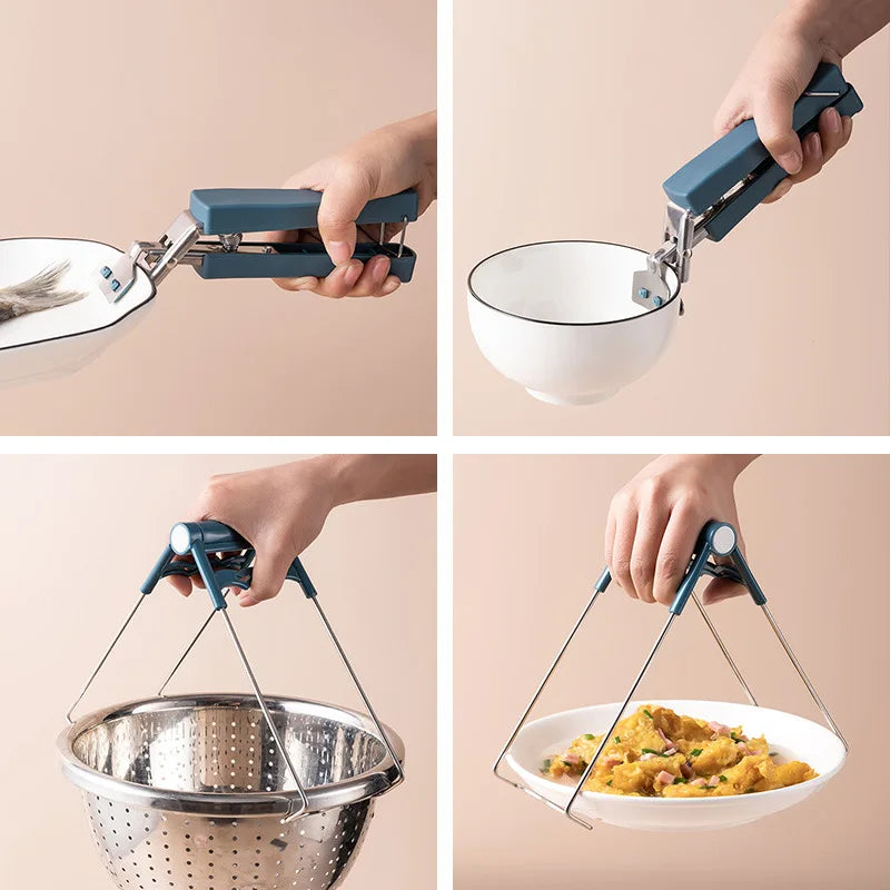 Bowl Clamps Clamps and Pliers for Lifting Hot Food Bowls Kitchen Things Pots and Plates From the Instant Pot Microwave Air Fryer