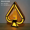 Bar Luminousspades A bottle presenter, Night VIP Champagne Bottle Display Stand, Bar Nightclub KTV Bottle Display Decor