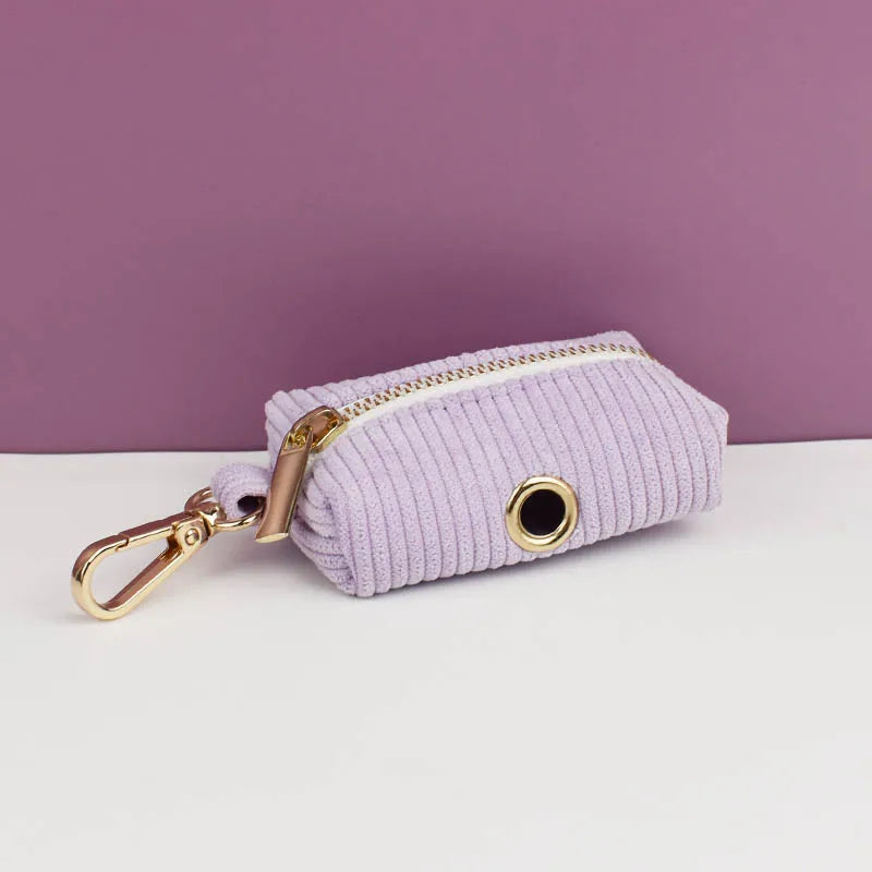 Pink Purple Corduroy Dog Collar And Leash Set For Dogs Custom Engraved Nameplate Pet Supplies Dog Leash Corduroy10