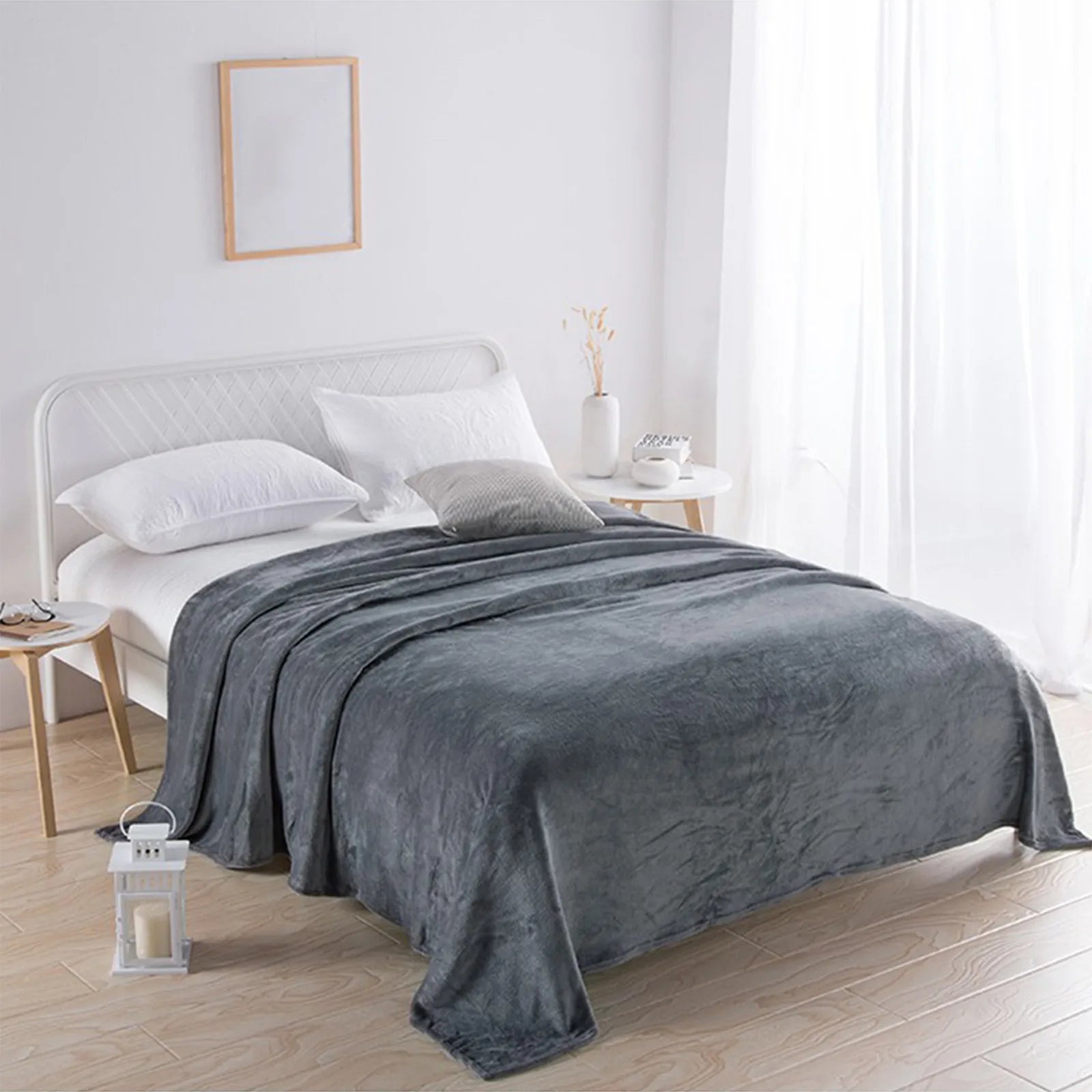 100×150/150×200cm Coral Fleece Blankets Autumn Winter Single Twin Blanket Home Bed Sofa Outdoor Travel Portable Warm Blankets