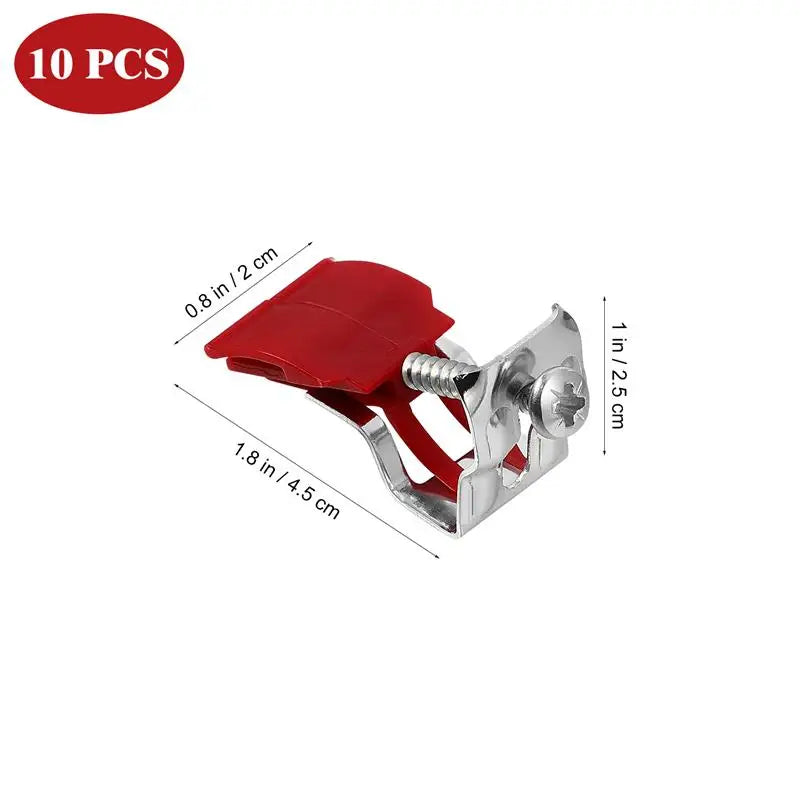 10pcs Punch-free Kitchen Sink Mounting Clips Support Sink Clamps Sink Fixed Clamps for Kitchen Sink Fixed Clamps Non-punching