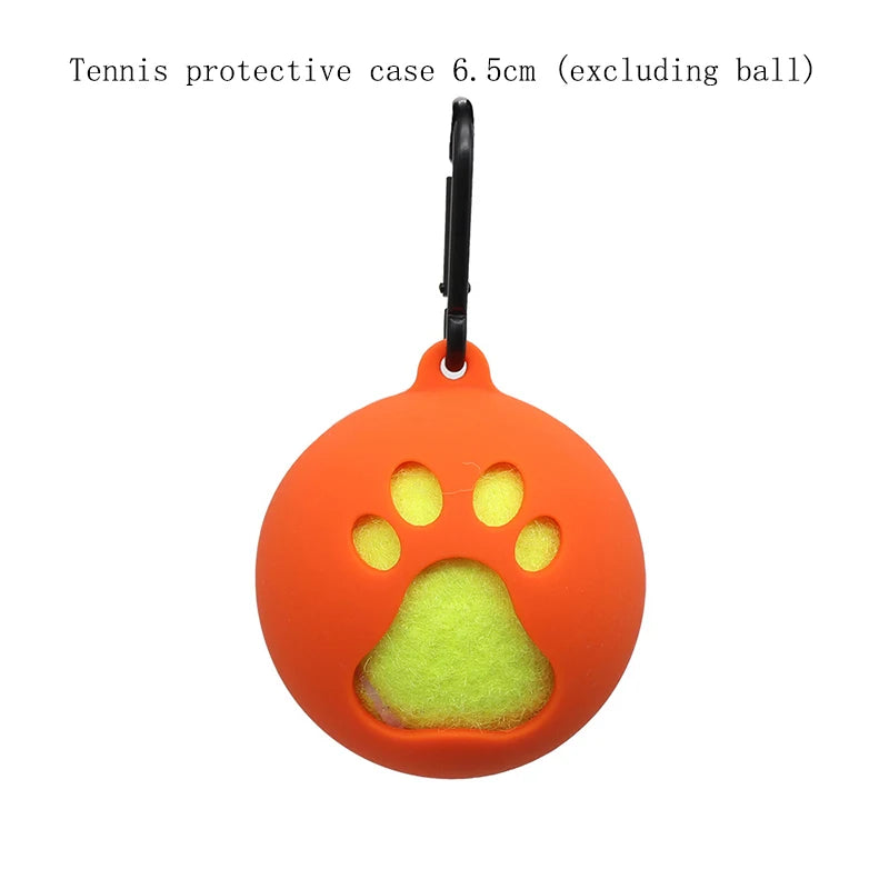 Tennis Ball Holder with Hook Lightweight Easy Installation Hands-Free Pet Ball Cover Holder Dog Leash Attachment Pet Supplies