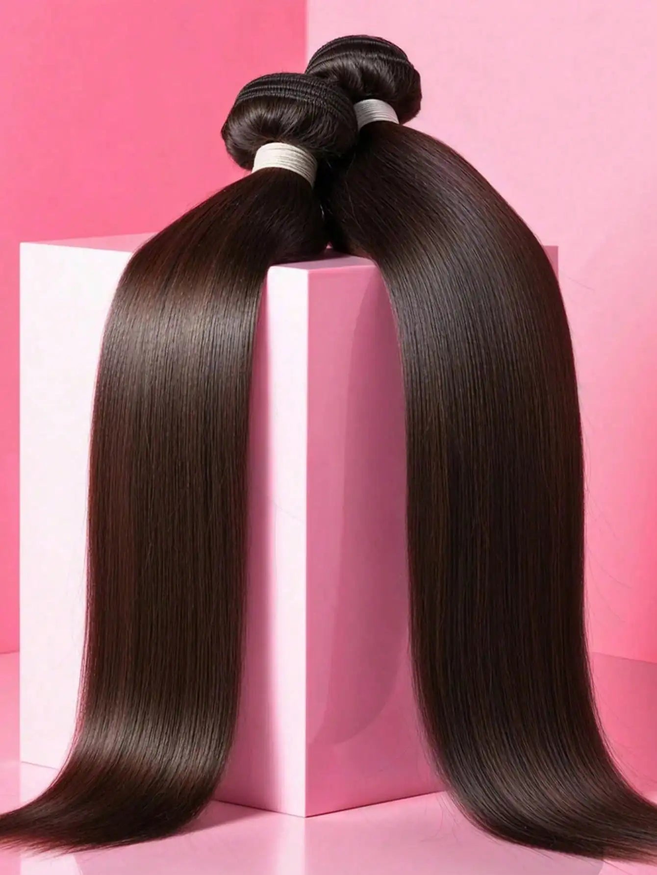 30 32 Inch Bone Straight 100% Weave Human Hair Bundles Raw Hair Extensions Brazilian Natural Black 3 4 Bundle