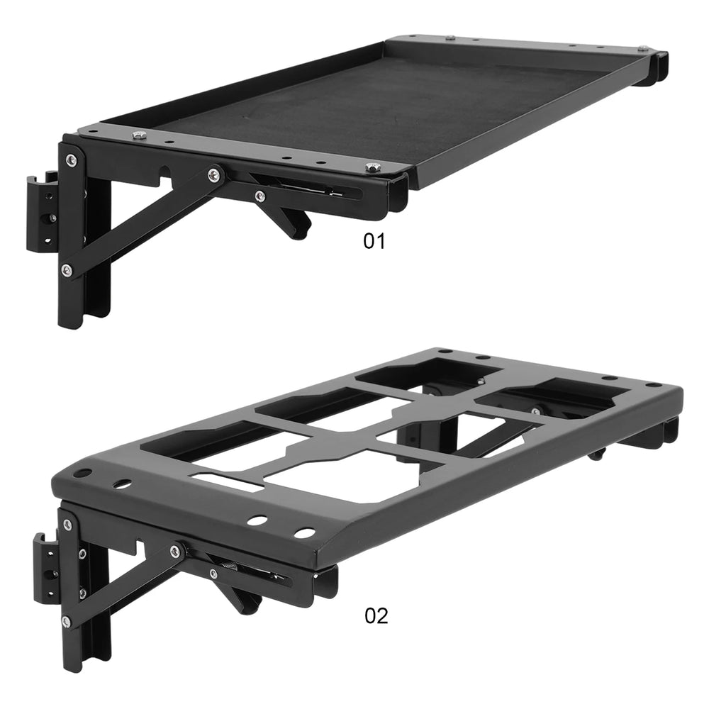 Powerful Magnetic Tool Tray No Drilling Required Folding Side Storage Tray Wear-Resistant Fit for Packout Toolbox Accessory