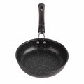 Frying Pan Stainless Steel Egg Pan Ergonomic Handle Fast Even Conduction Antistick Cooking Skillet for Bacon Steak Onion