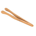 Reusable Bamboo Toast Tongs Kitchen Utensil Tea Tong For Fruits Toast Tea Bread Pickle Cooking Ultra Grip Wooden Toaster Tongs