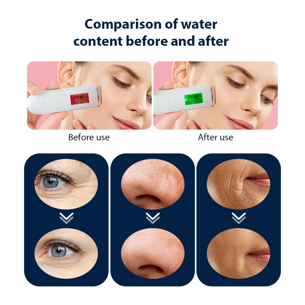 Portable Oxygen Bubble Pen CO2 Oxygen Handheld Facial CO2 Gel Facial Skin Care Device Facial SPA Oxygen Bubble Facial Machine