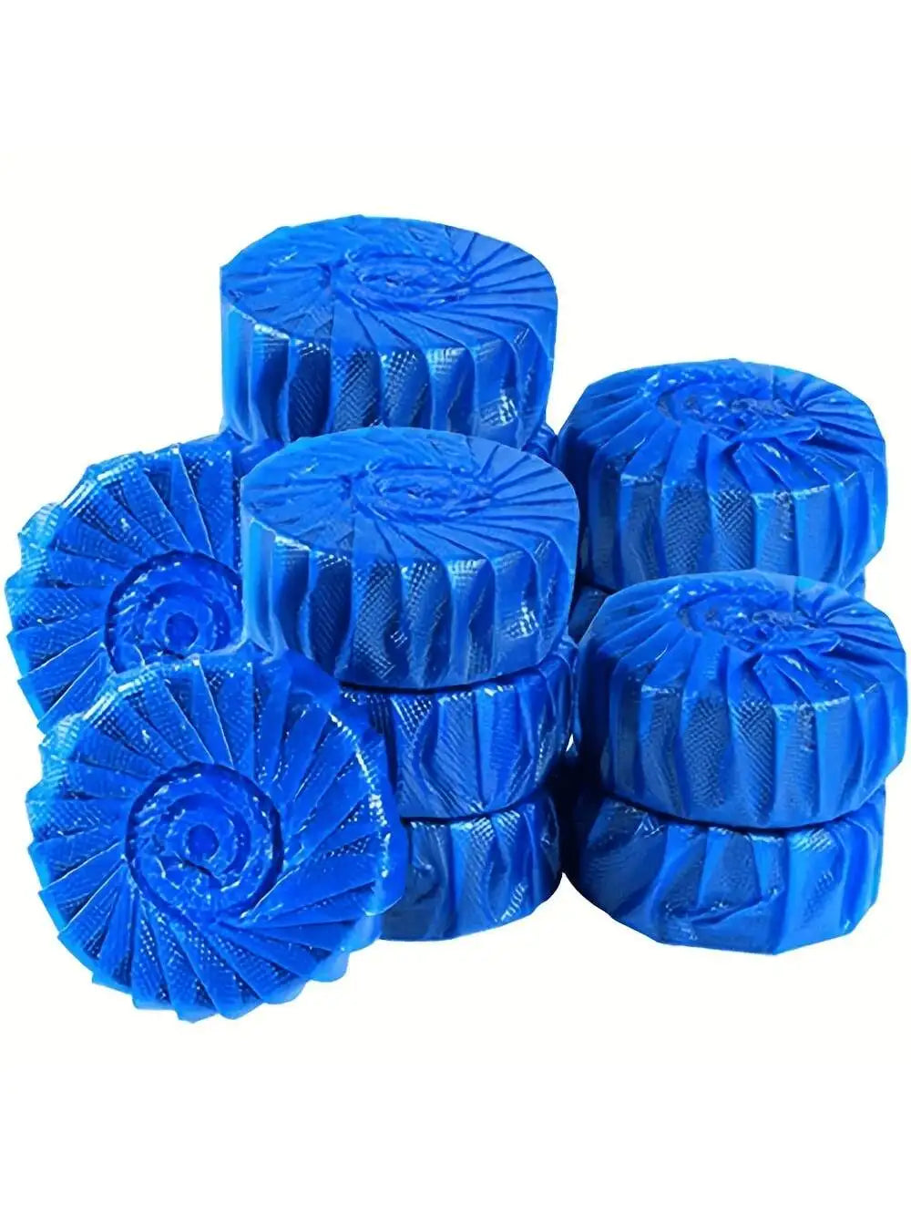 12pcs Toilet Cleaner Blocks - Low Odor Fresh Home Hygiene Strong Stain Removal - Effective Toilet Cleaning
