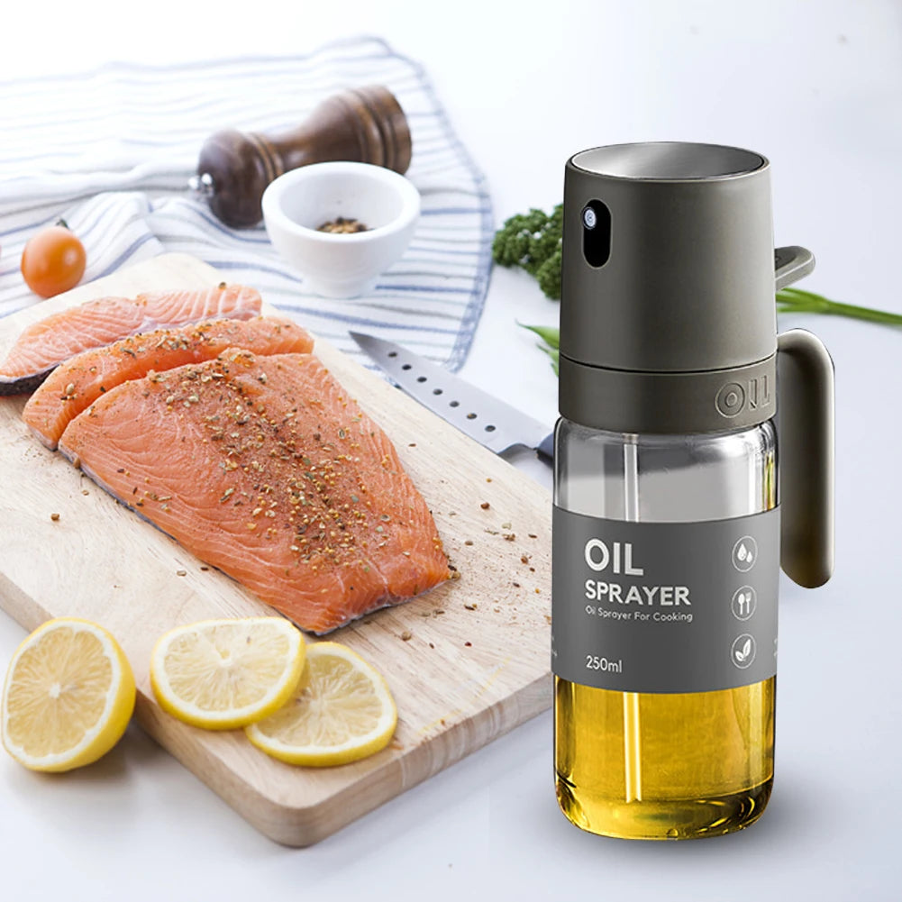 100/250ml Oil Spray Bottle BBQ Cooking Olive Oil Sprayer Kitchen Baking Oil Spray Empty Bottle Vinegar Bottle Soy Sauce Oil Disp