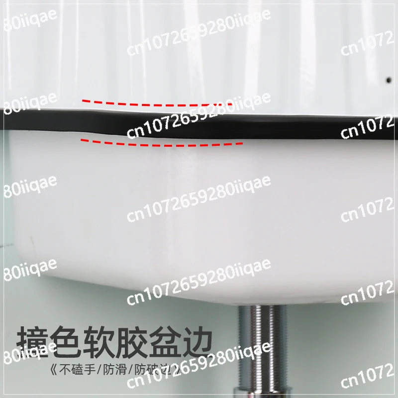 Wash Kitchen Balcony European Wash Basin Retro Bronze Plating Nostalgia Hanging Basin Bathroom Sink Model Room