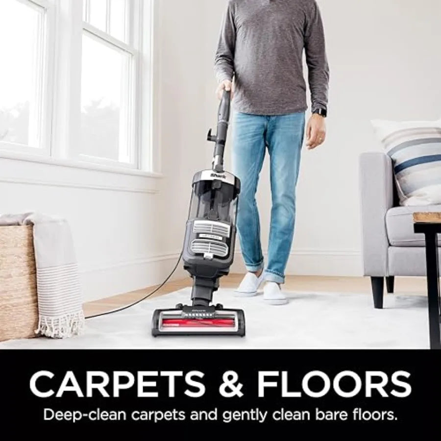 UV730 Navigator Lift-Away Upright Vacuum PowerFins HairPro Self-Cleaning Brushroll HEPA Filter with Anti-Allergen Technology LE