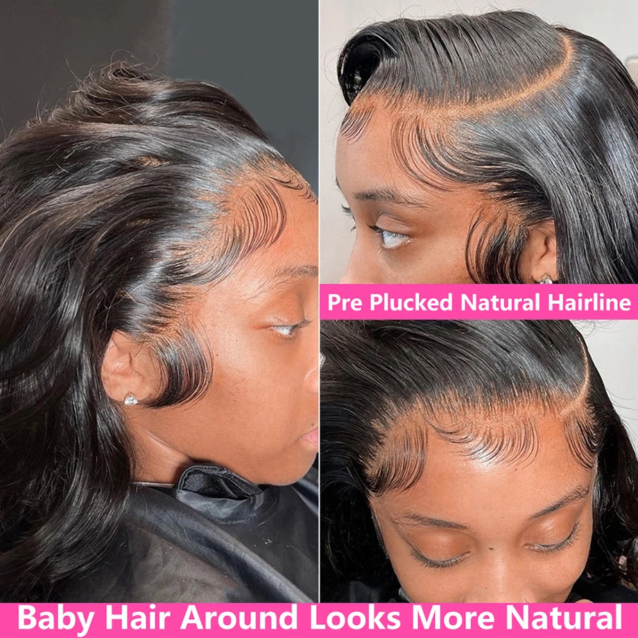 40 Inch Body Wave Human Hair Wigs Brazilian 13x6 Hd Lace Frontal Wig Transparent Loose Wave 13x4 Lace Front Wigs For Black Women
