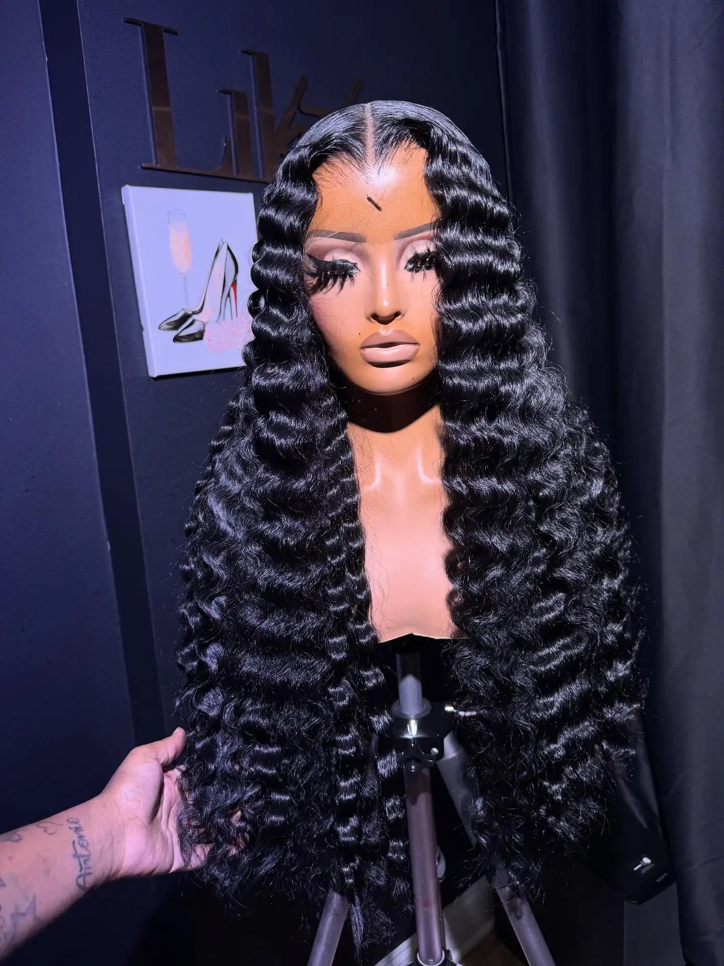 8-22Inch Deep Wave Bob Ginger Orange Lace Front Wigs Bob Human Hair Wig 14 Inch Orange13x4 Deep Wave Lace Frontal Bob Wigs Human