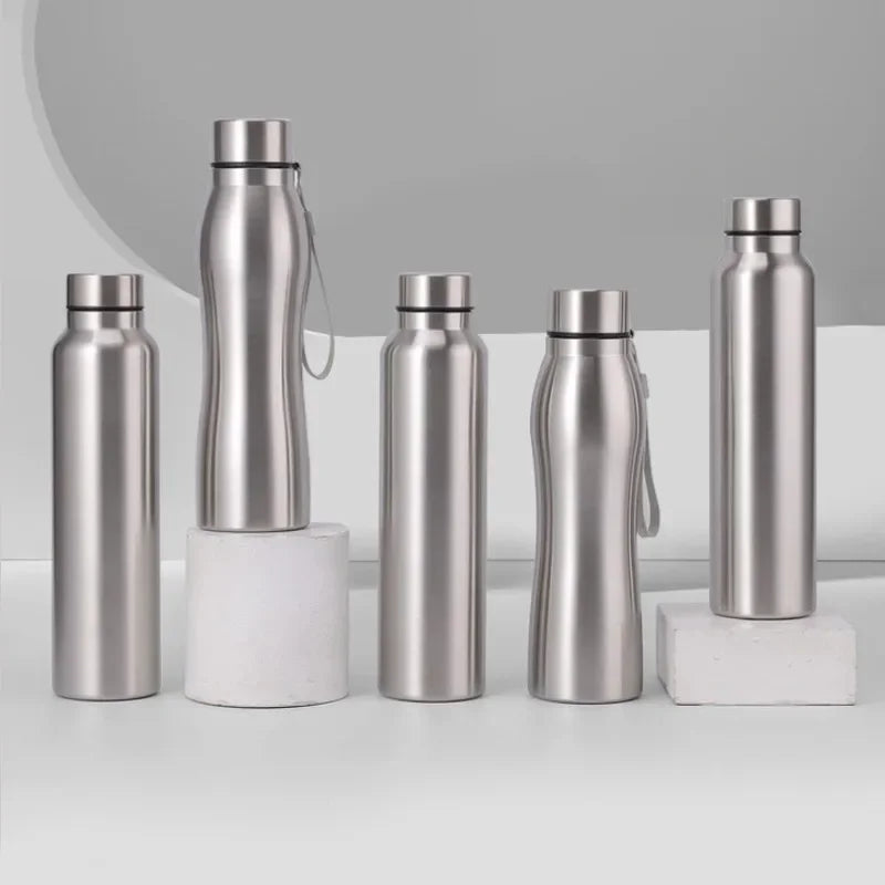 Large Capacity 304Stainless Steel Water Bottle Portable Outdoor Travel Sports Insulated Flask Wear Resistant Sports Water Bottle