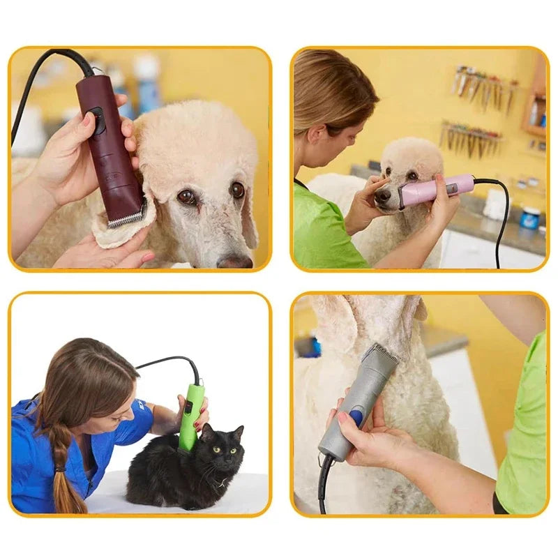 Pet Dog Hair Trimmer Grooming Clipper Blade For Most Andis,Oster A5 & 76 ,Wahl KM 10 ,Moser Animals Clippers