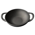 Cast Iron Pan Cooking Pot Multi-Purpose Saute Pan 19cm Fast Heat Saucepan Non-Stick Frying Pan for Camping Cooking