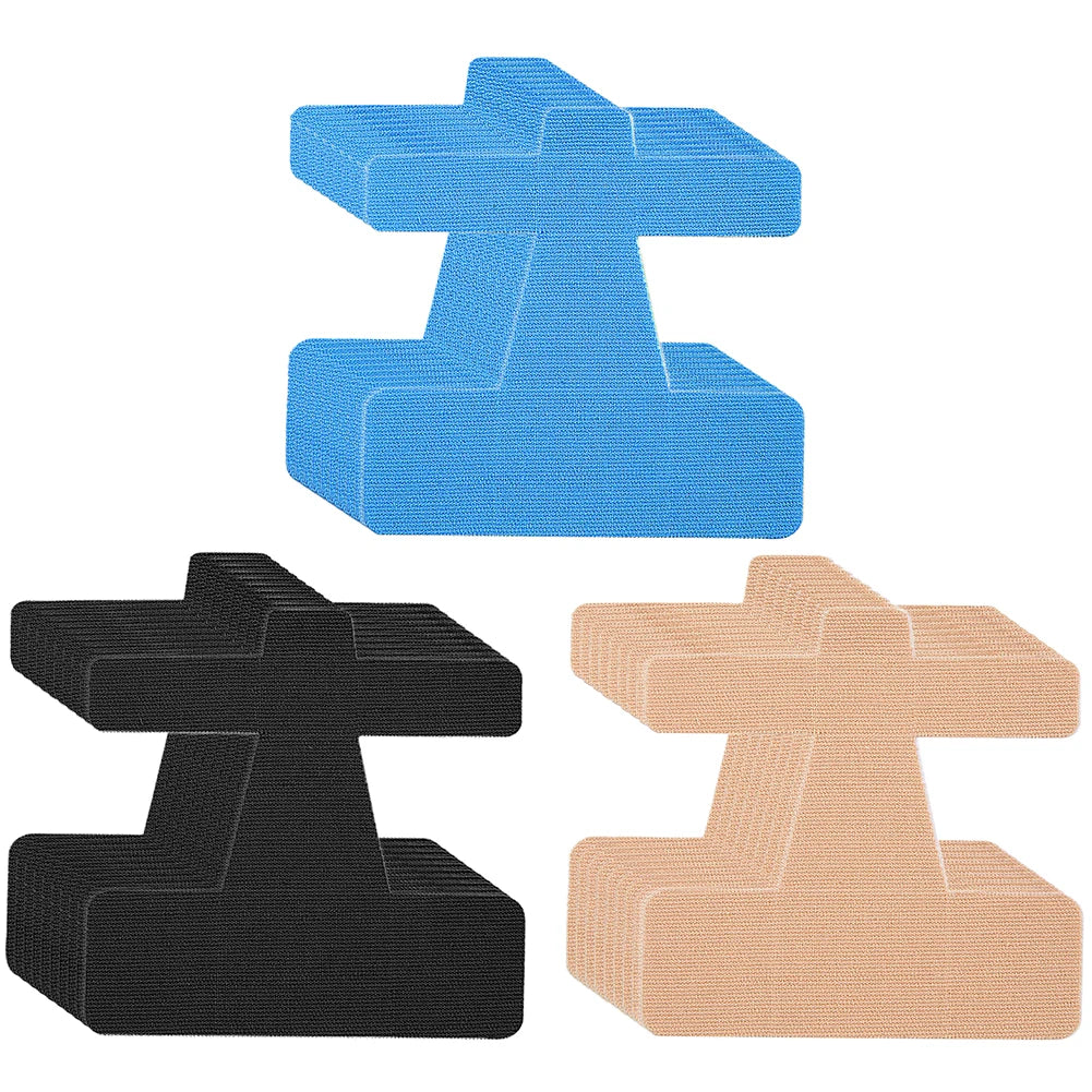10Pcs Bunion Corrector Toe Correction Band Breathable Toe Separator Self Adhesive Hallux Valgus Orthosis Corrector for Men Women