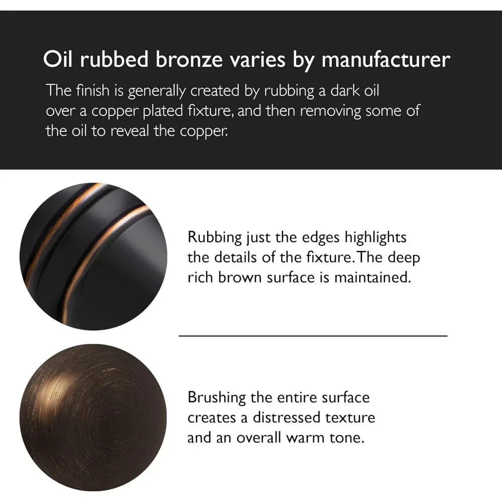 Terrace Interior Door Knob - Dummy Door Lever for Interior Door, Oil Rubbed Bronze 728691