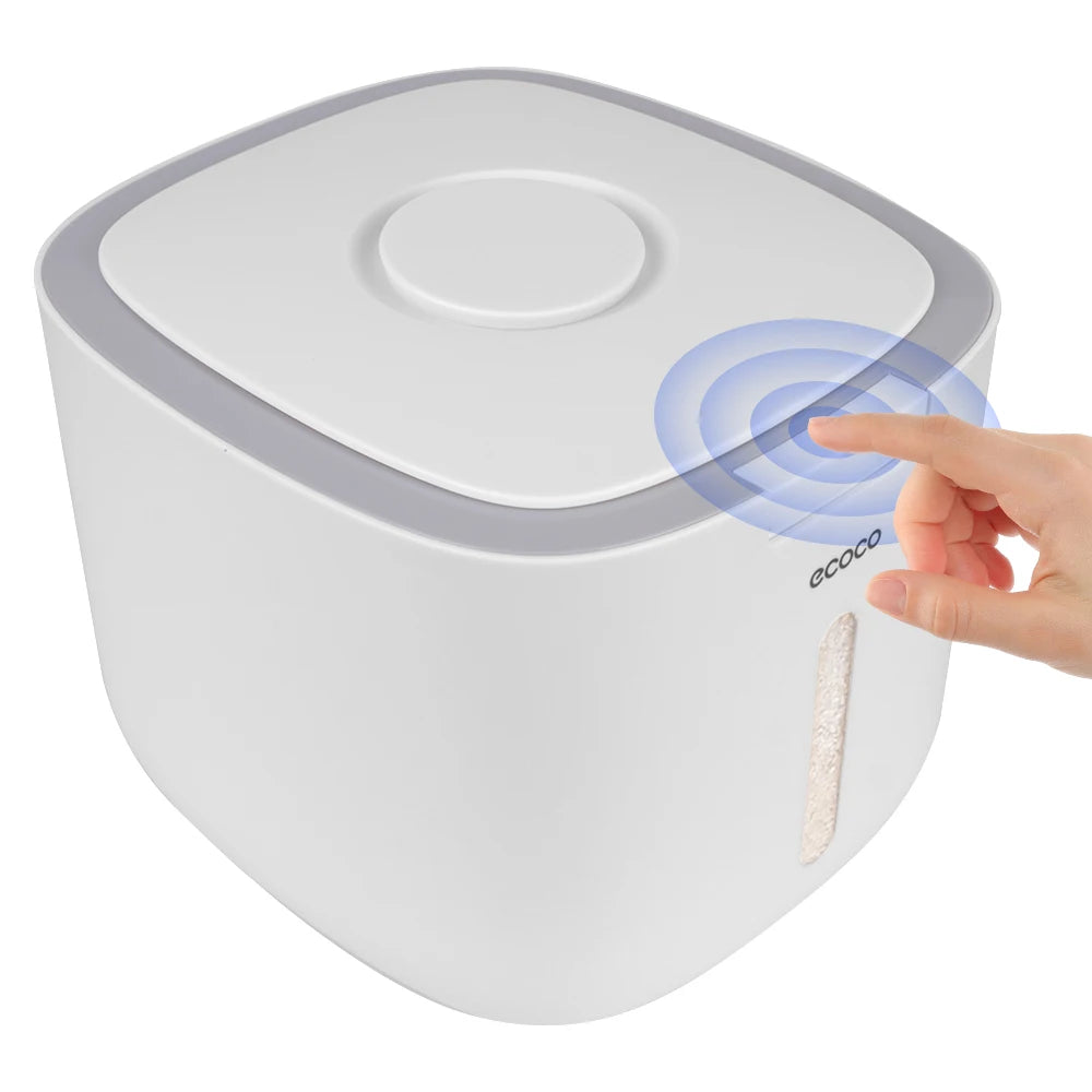 Moisture-proof Kitchen Nano Buckets Large Capacity Insect-proof Sealed Rice Bucket Rice Box Grain Pet Food Storage Container