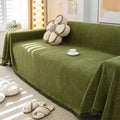 Cream Style Chenille Sofa Cover Sofa Towel Four Seasons Universal Anti-Cat Scratch Washable Sofa Blanket Sofa Cushion Protector