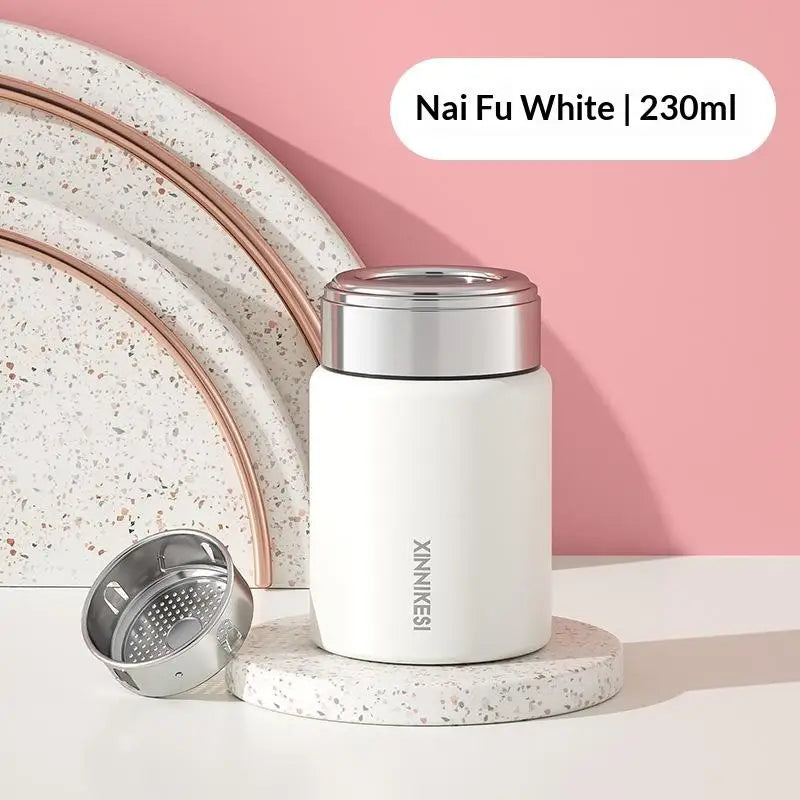 Coffee Tea Thermal Water Bottle Tumbler 230ml Mini Stainless Steel 316 Thermos Mug Fashion Portable Pocket Vacuum Flask