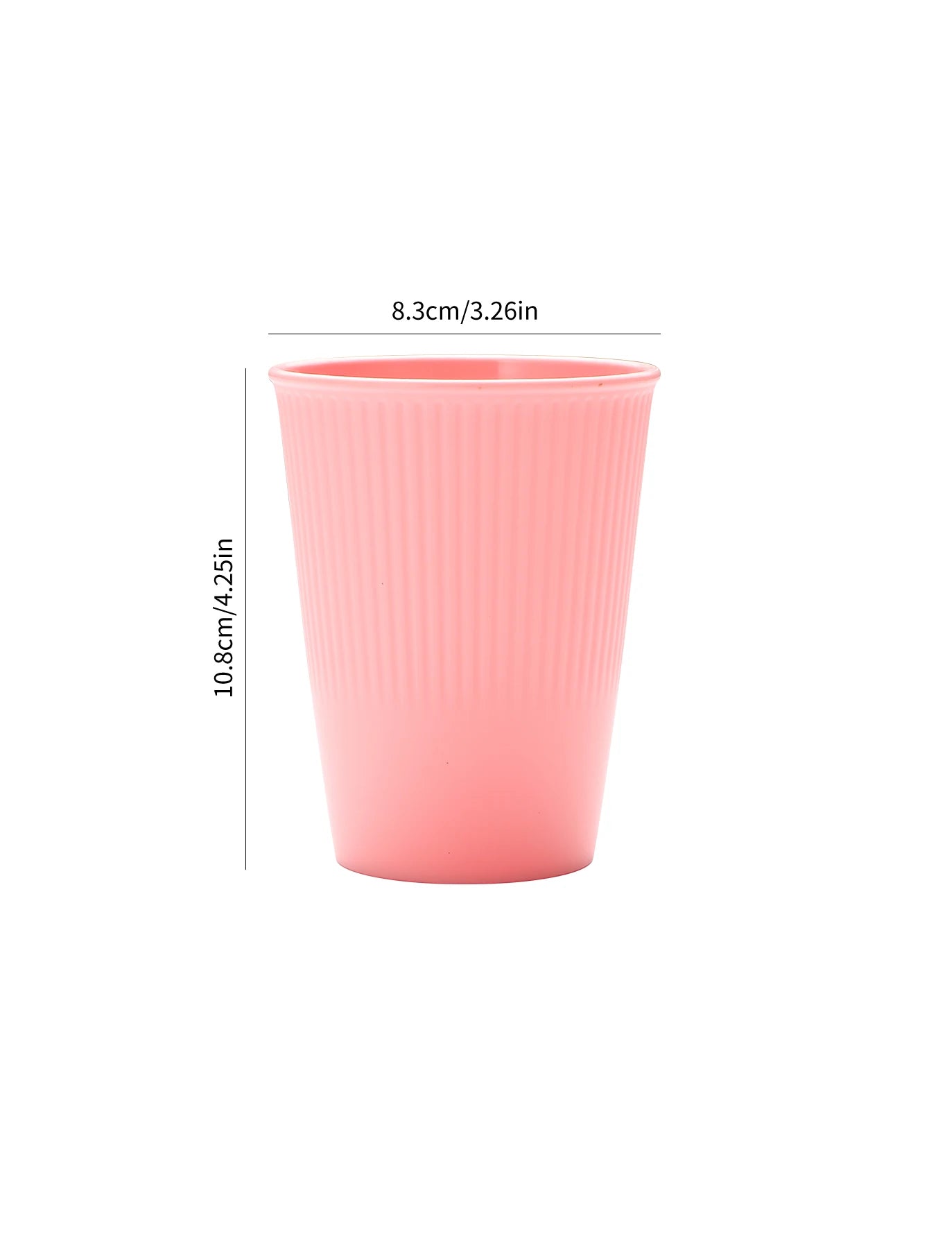 [homeeee] Reusable Pastel Pink Cup Set - Eco-Friendly Picnic & Home Mug